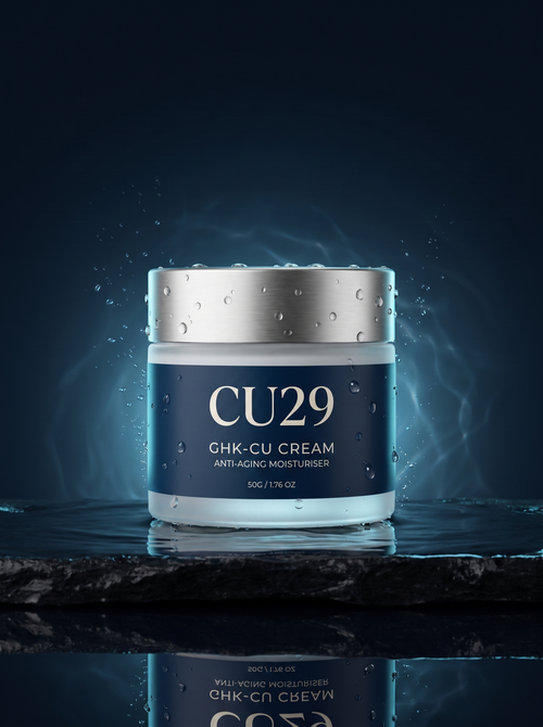 CU29 GHK-Cu Cream jar, anti-aging moisturiser